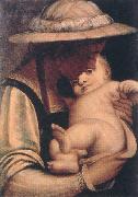 CAMBIASO, Luca Virgin and Child gfh oil on canvas